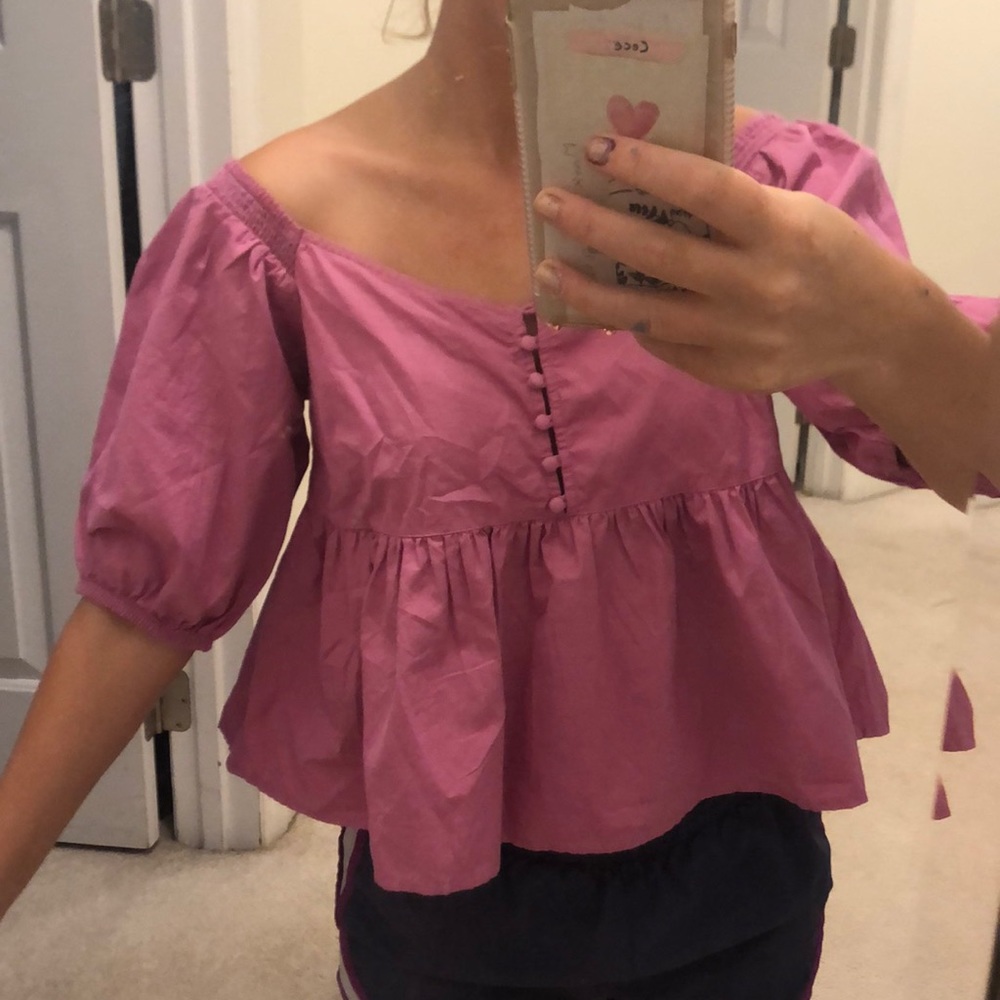 Pink FP blouse - Picture 3 of 3